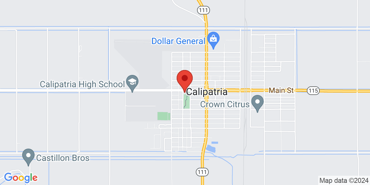 Map of Calipatria Branch Library